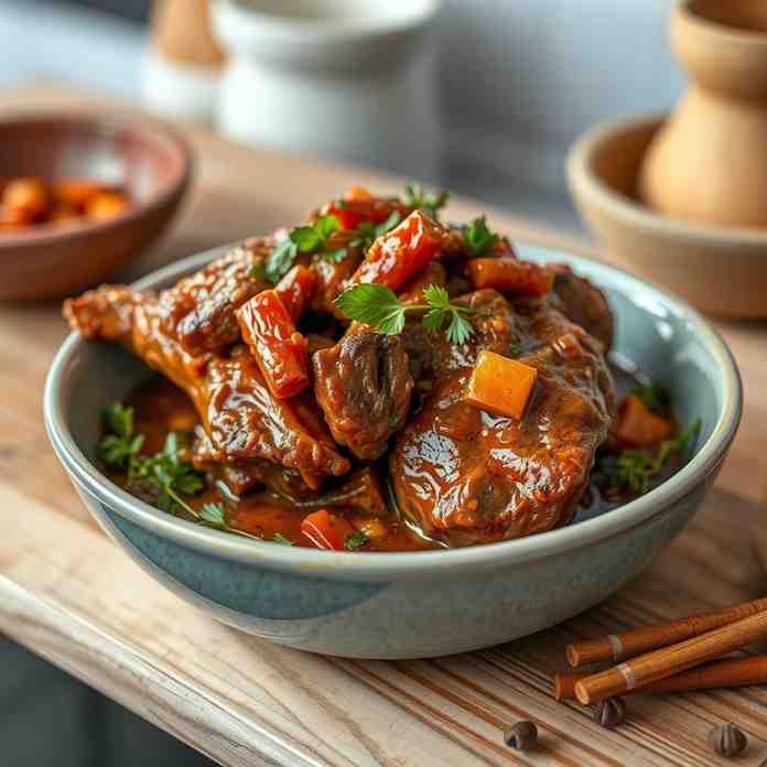 Slow-Simmered Seswaa - Bone-In Beef Chuck Recipe